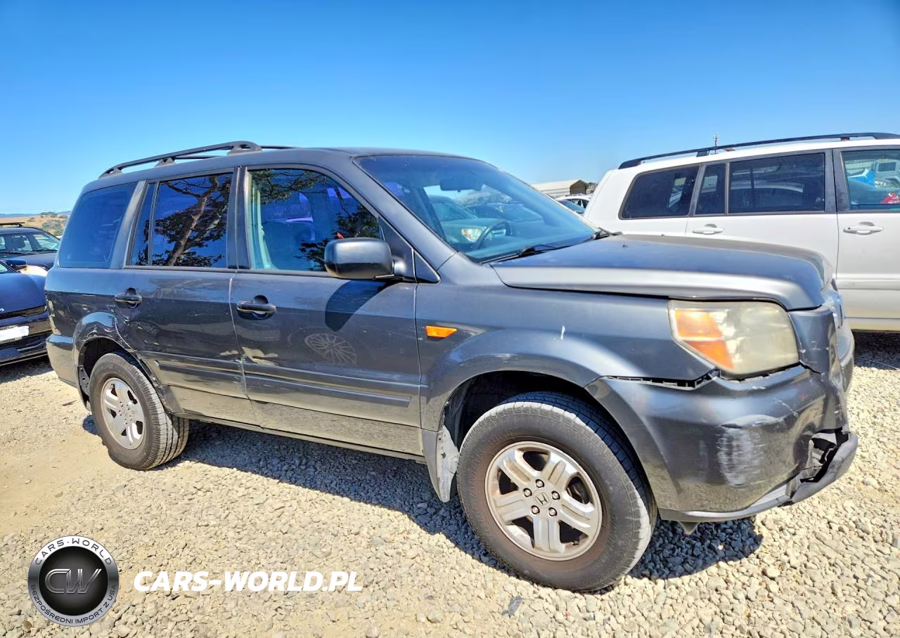 2007 Honda Pilot Lx VIN:2HKYF181X7H521860 - 4