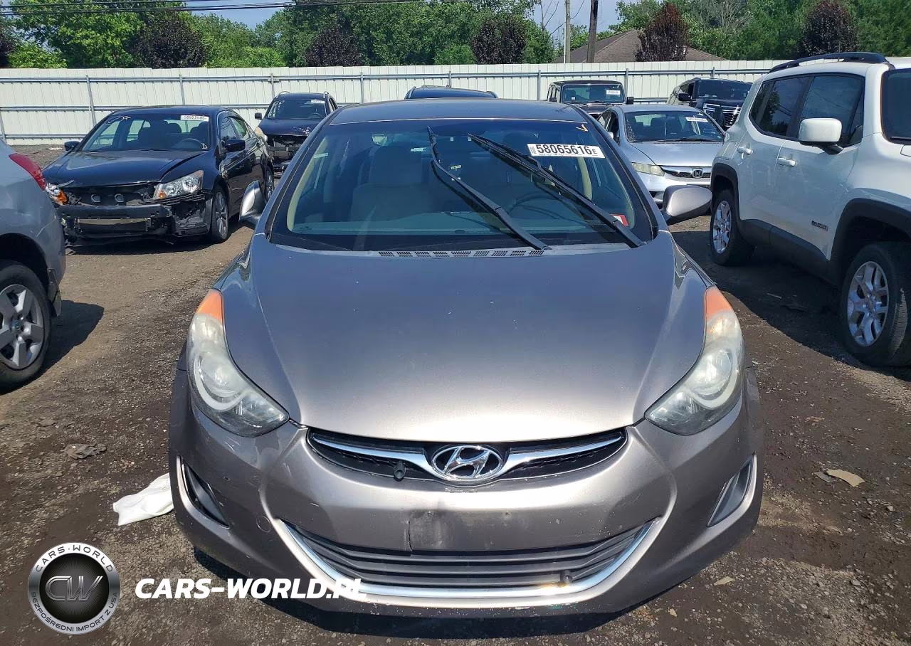 2011 Hyundai Elantra Gls VIN:5NPDH4AE2BH001295 - 5