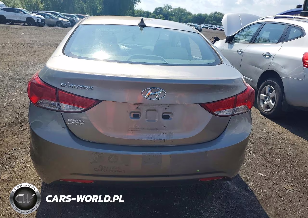 2011 Hyundai Elantra Gls VIN:5NPDH4AE2BH001295 - 6