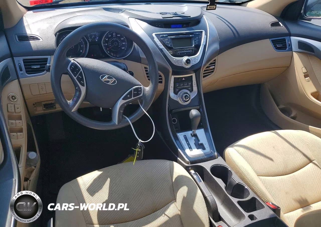 2011 Hyundai Elantra Gls VIN:5NPDH4AE2BH001295 - 8
