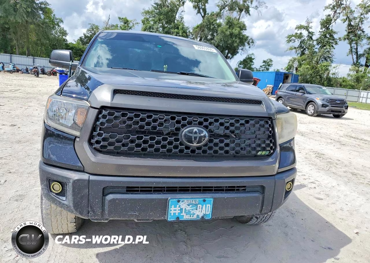 2018 Toyota Tundra Sr VIN:5TFRM5F12JX128015 - 5