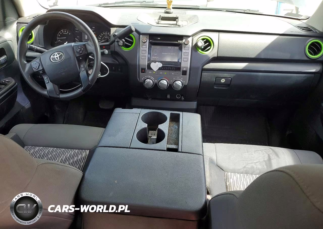 2018 Toyota Tundra Sr VIN:5TFRM5F12JX128015 - 8