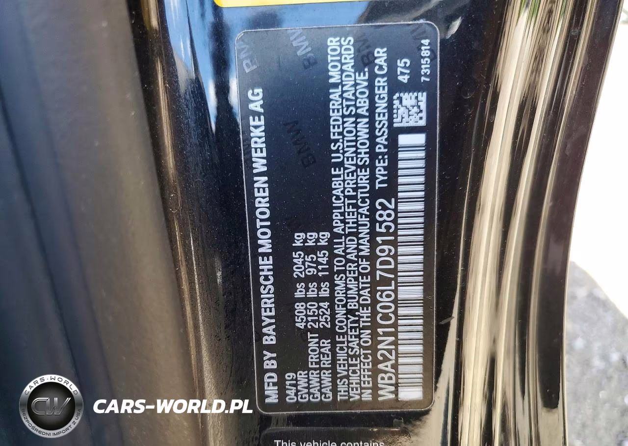2020 BMW M240I VIN:WBA2N1C06L7D91582 - 12