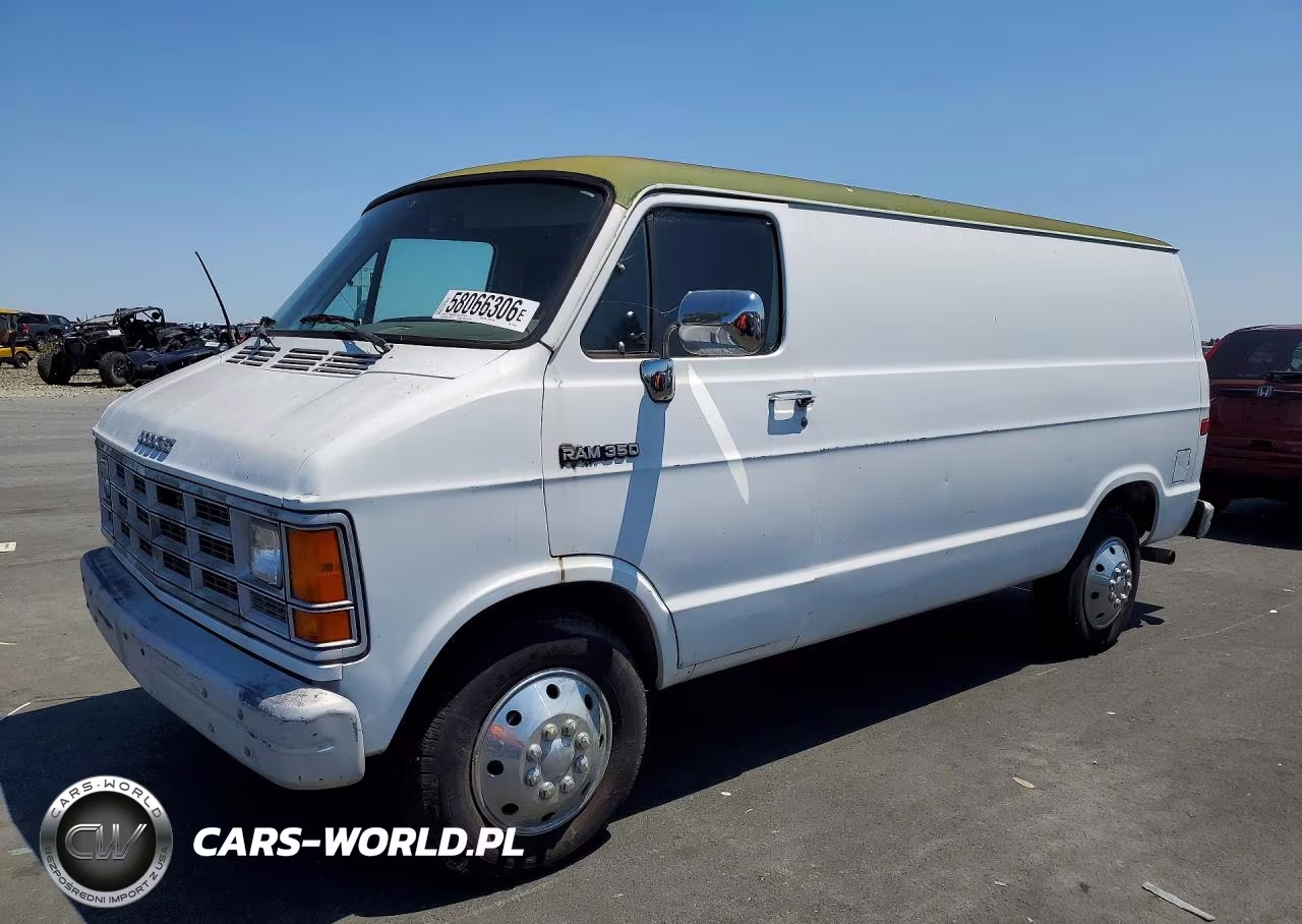 1992 Dodge Ram Van B350