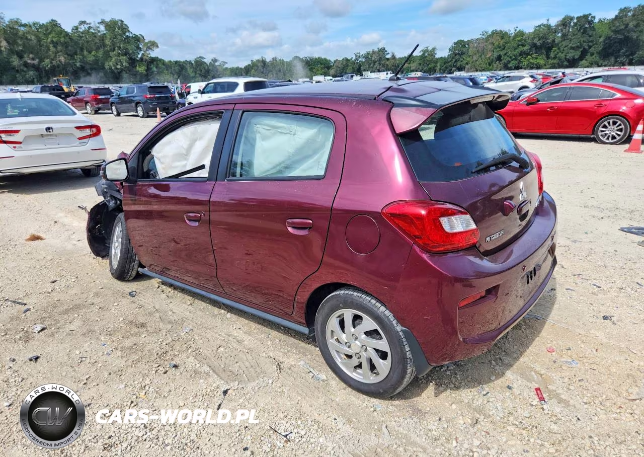 2018 Mitsubishi Mirage Se VIN:ML32A4HJ8JH010551 - 2
