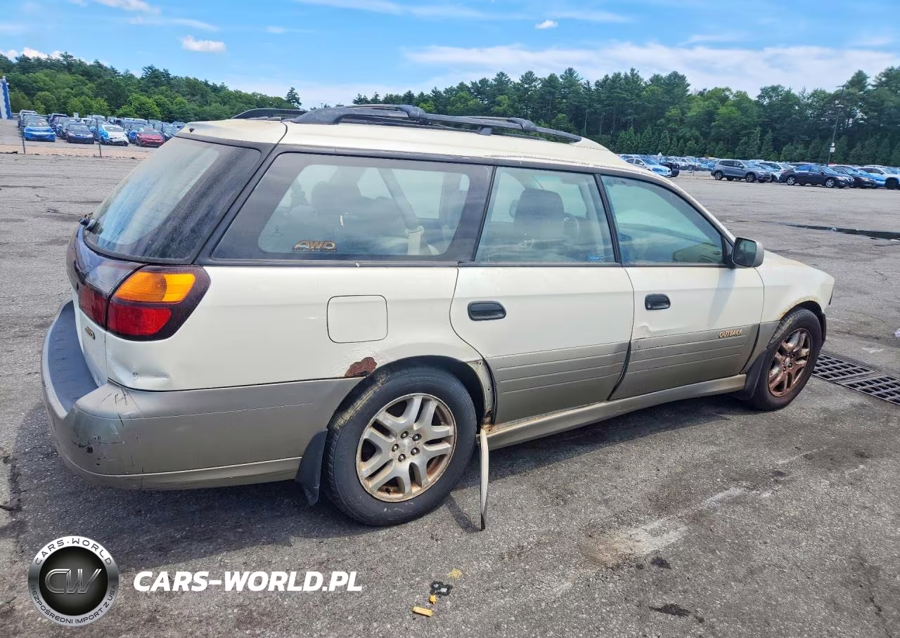 2002 Subaru Legacy Outback Awp VIN:4S3BH675127665151 - 3