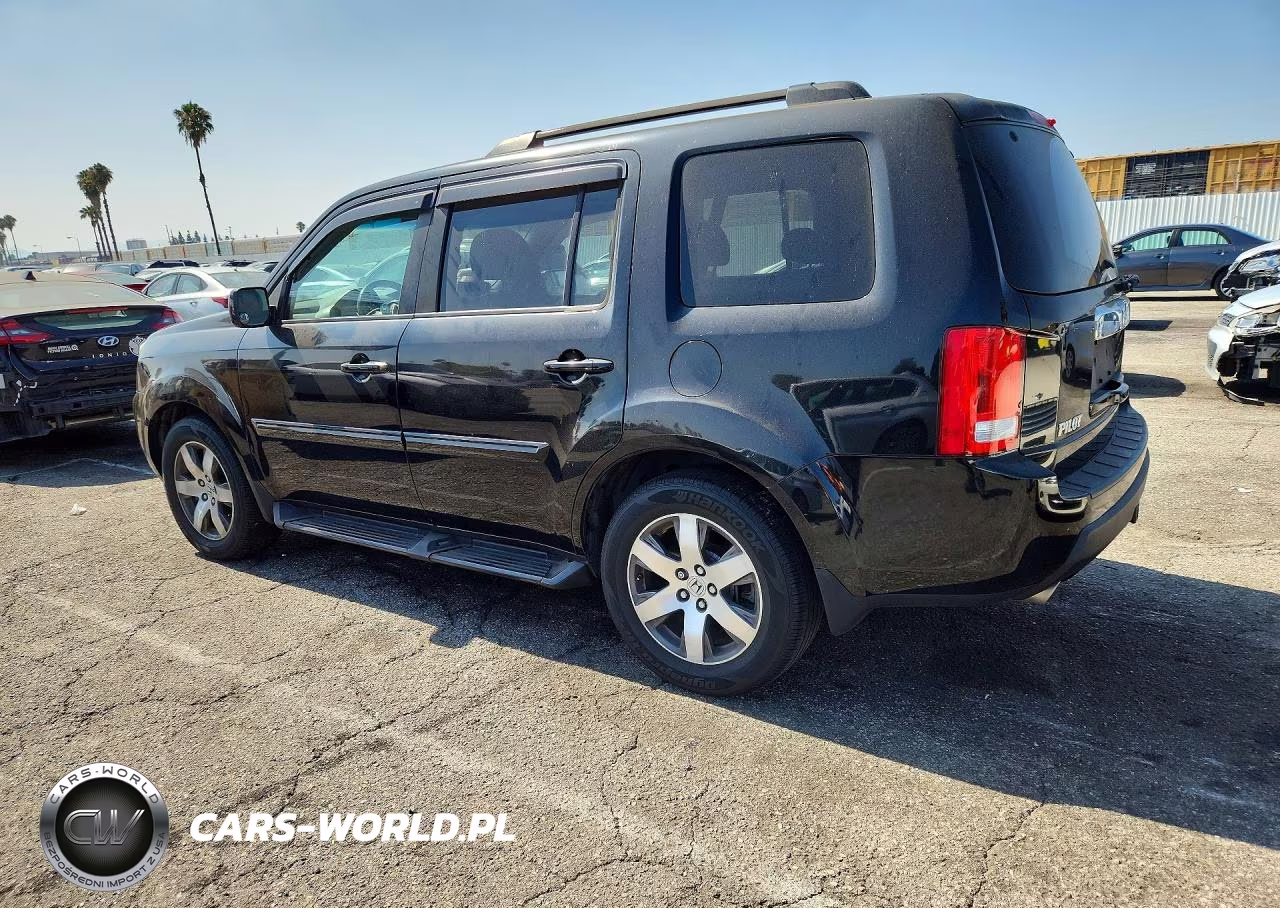 2011 Honda Pilot Exl VIN:5FNYF3H65BB002133 - 2