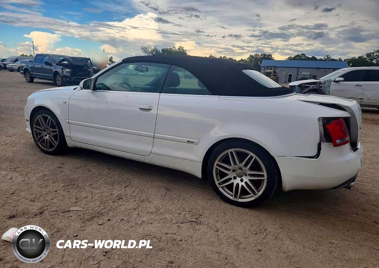 2009 Audi A4 2.0T Cabriolet Quattro VIN:WAUDF48H69K008815 - 2