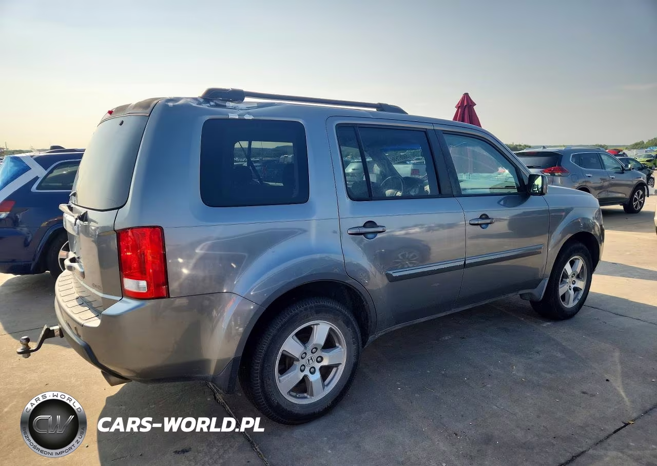 2009 Honda Pilot Ex VIN:5FNYF48469B043269 - 3
