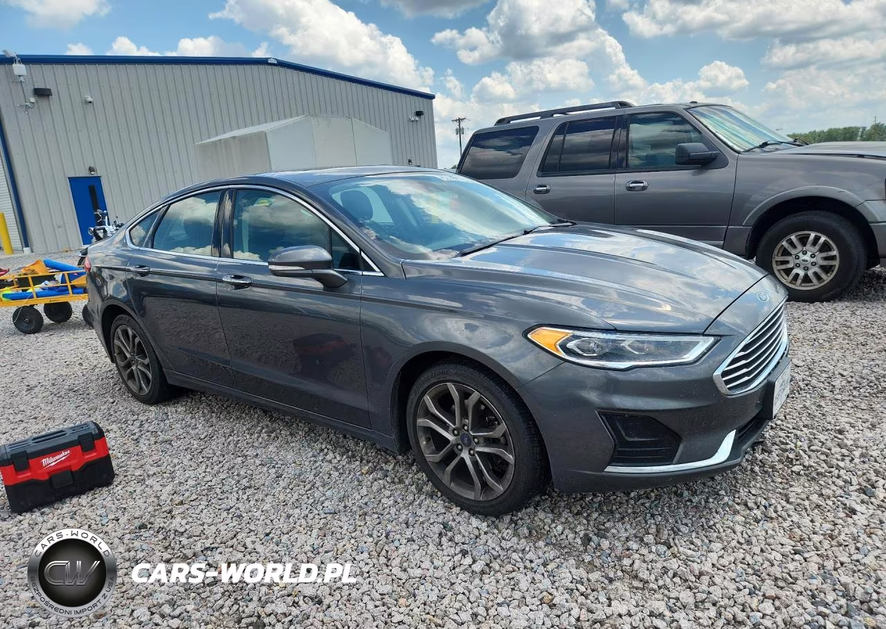 2019 Ford Fusion Sel VIN:3FA6P0CD4KR270443 - 4