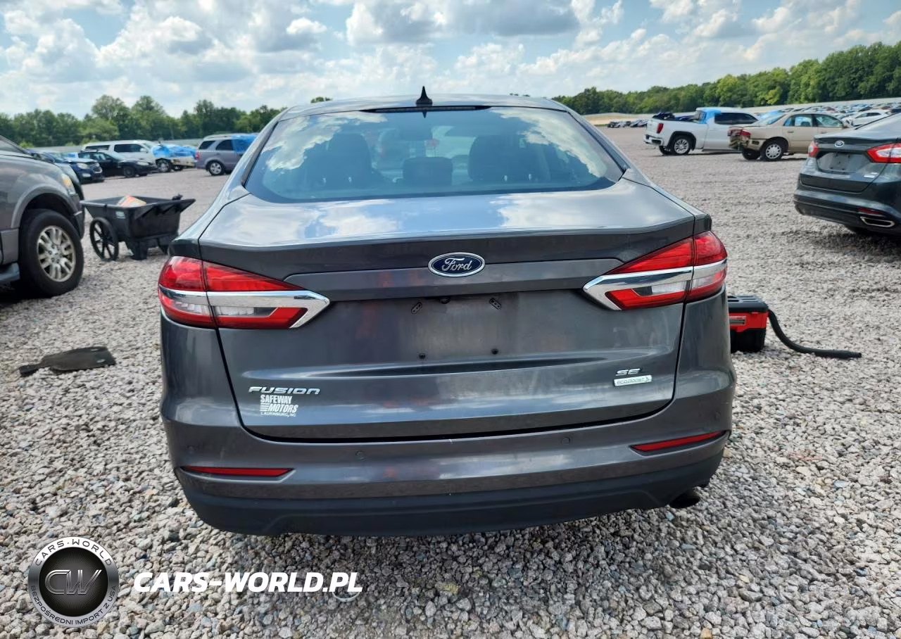 2019 Ford Fusion Sel VIN:3FA6P0CD4KR270443 - 6