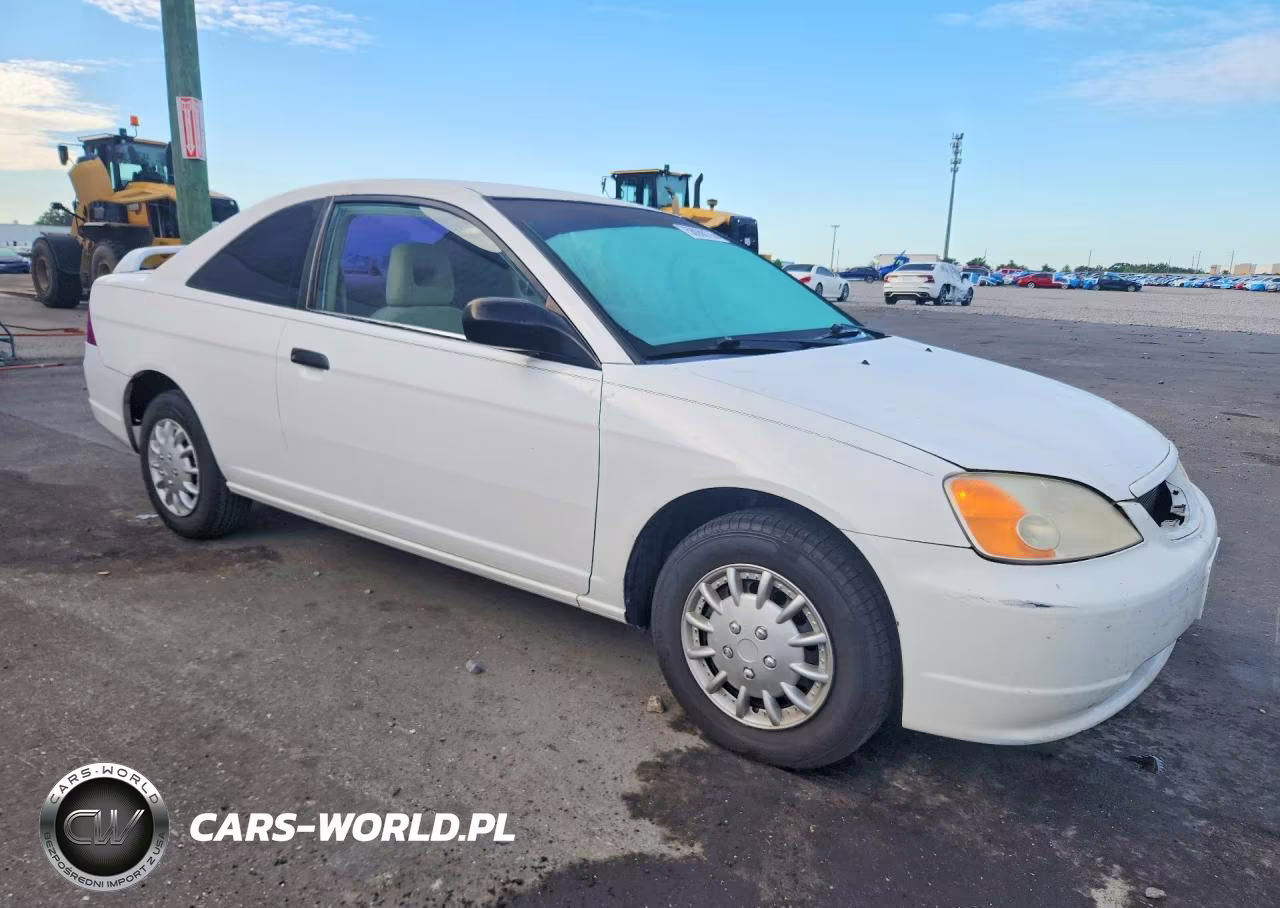 2001 Honda Civic Lx VIN:1HGEM22531L020551 - 4