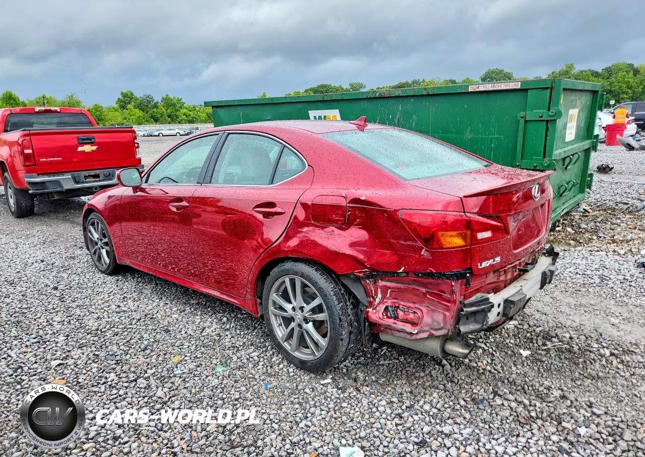 2008 Lexus Is 250 VIN:JTHBK262882072926 - 2