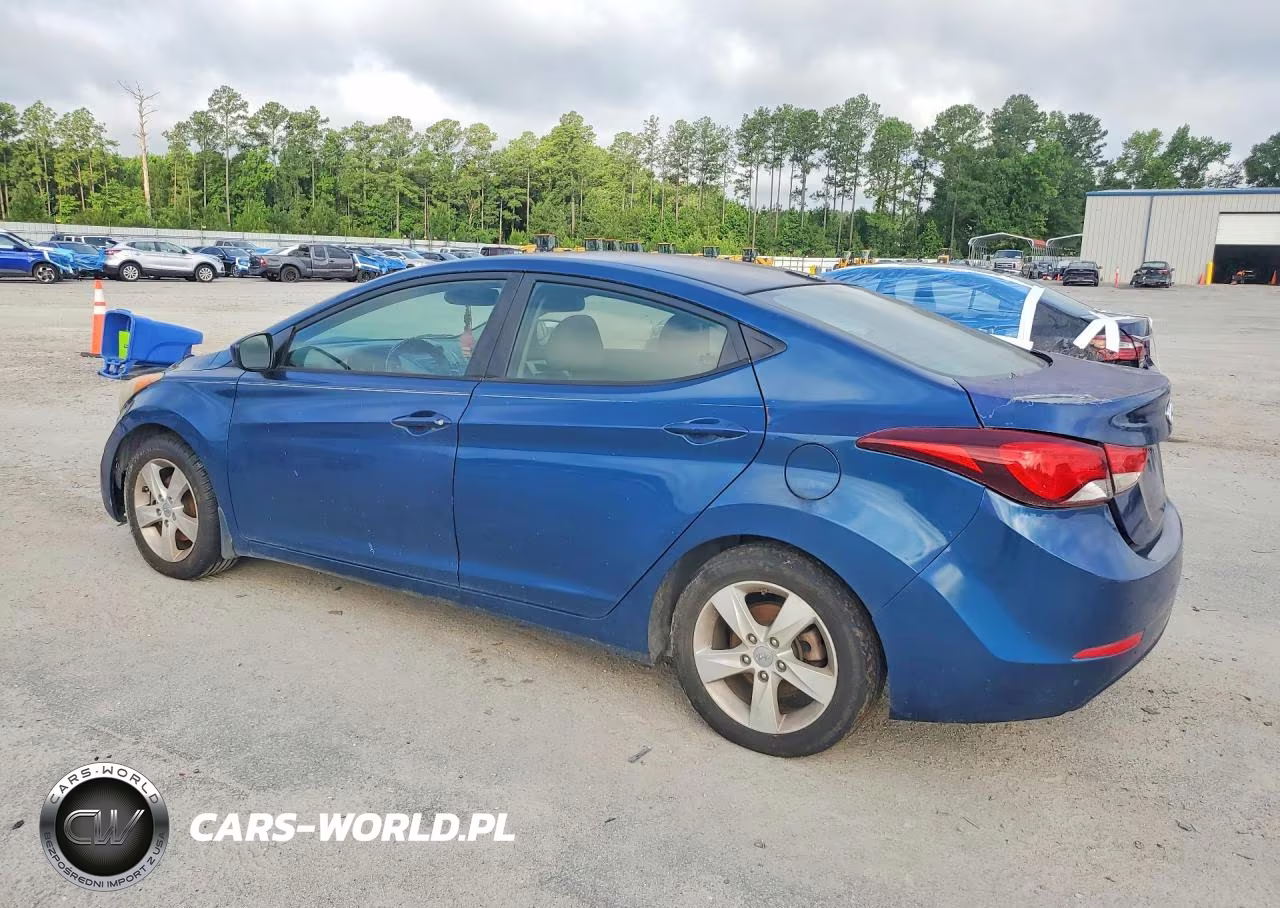 2013 Hyundai Elantra Gls VIN:KMHDH4AE3DU998375 - 2