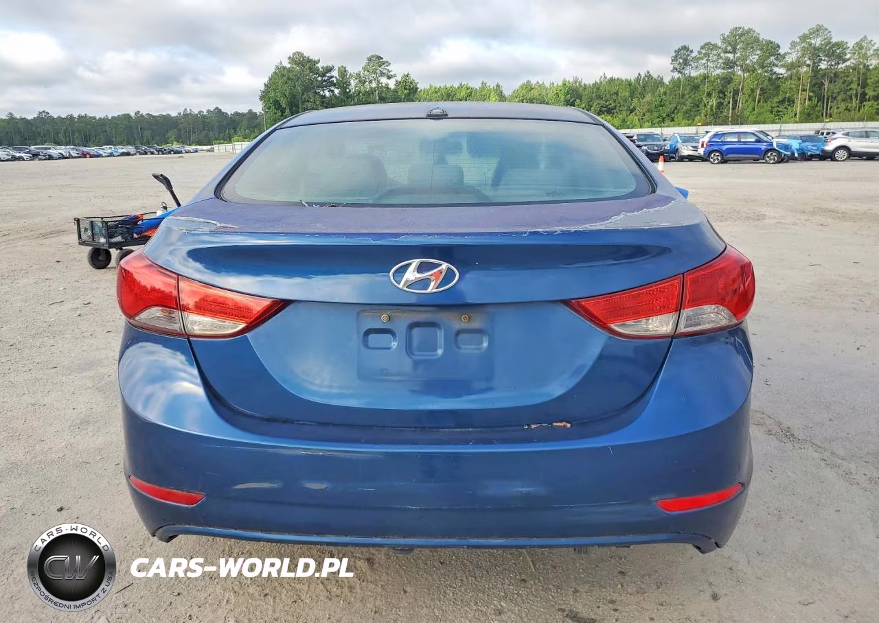 2013 Hyundai Elantra Gls VIN:KMHDH4AE3DU998375 - 6