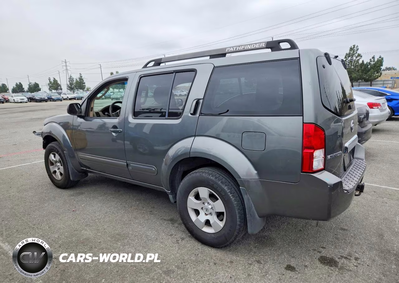 2007 Nissan Pathfinder S VIN:5N1AR18U07C633853 - 2