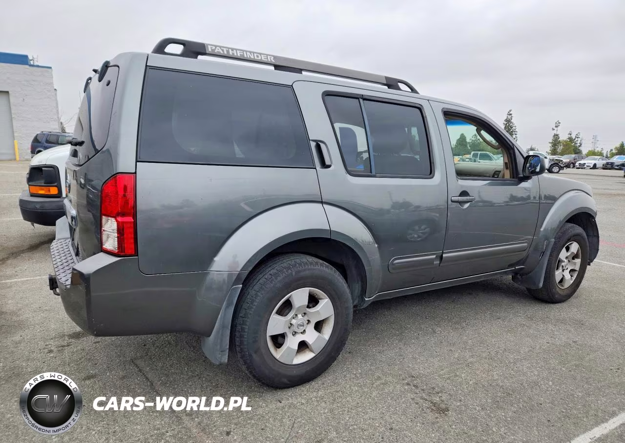 2007 Nissan Pathfinder S VIN:5N1AR18U07C633853 - 3