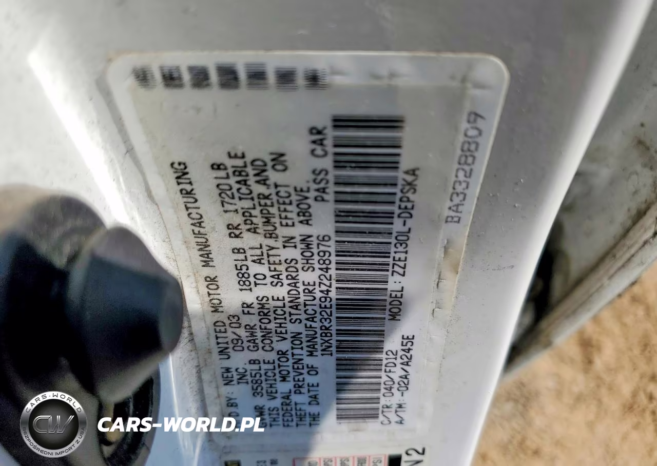 2004 Toyota Corolla S VIN:1NXBR32E94Z248976 - 12