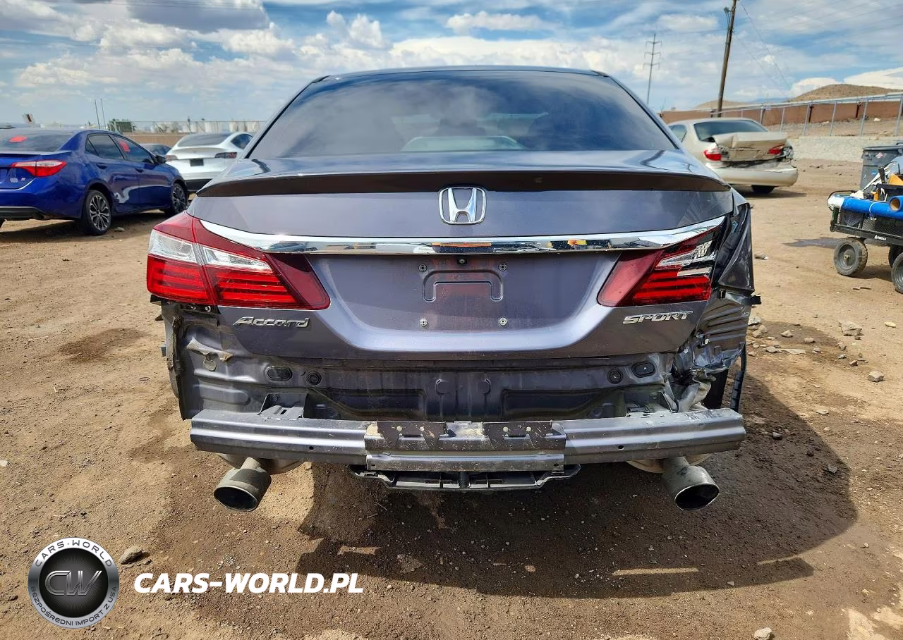 2017 Honda Accord Sport VIN:1HGCR2F59HA054793 - 6