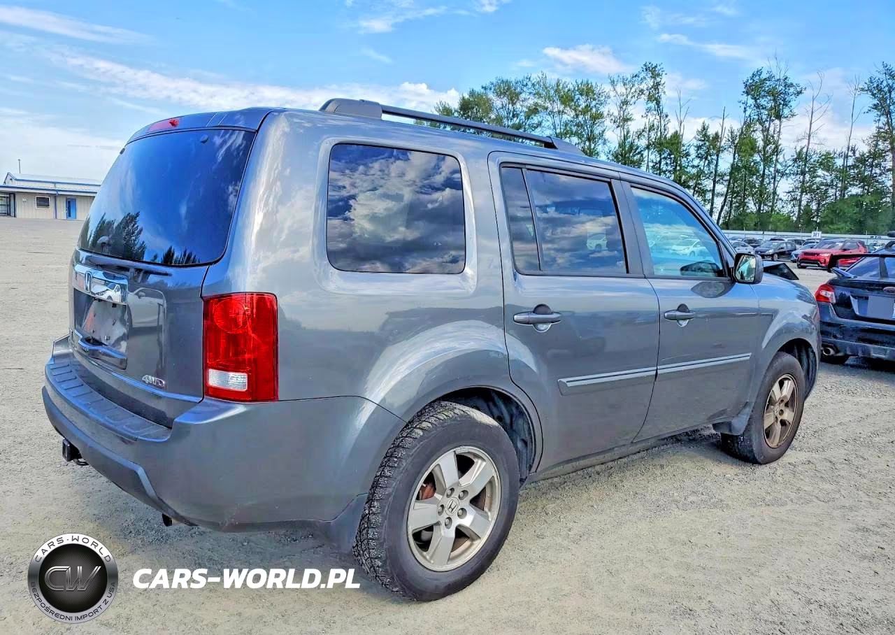 2011 Honda Pilot Exl VIN:5FNYF4H59BB043541 - 3