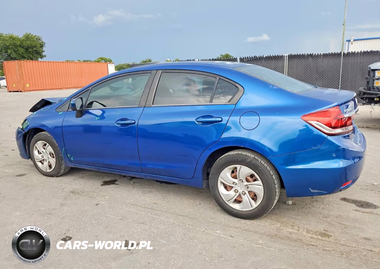 2015 Honda Civic Lx VIN:19XFB2F55FE024166 - 2
