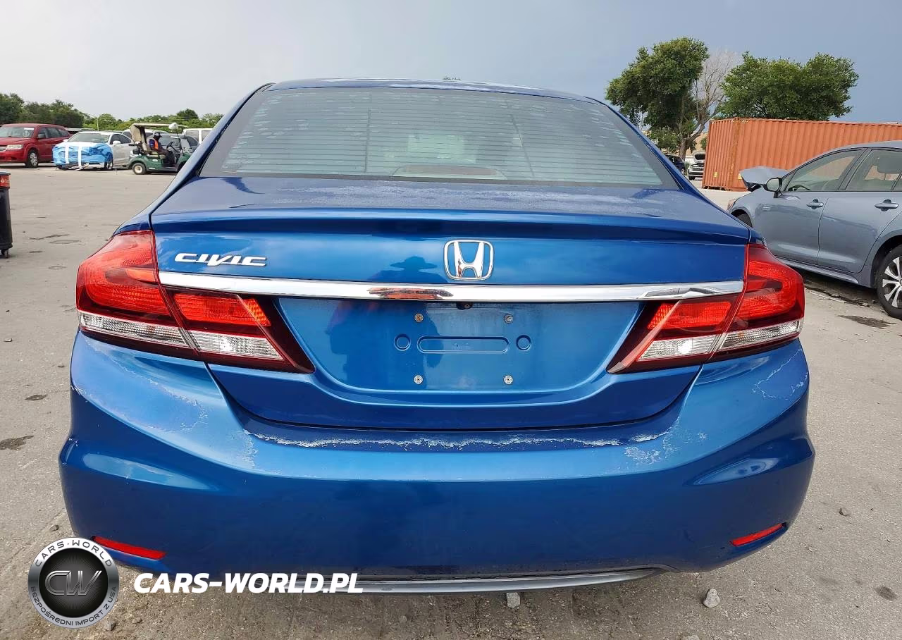 2015 Honda Civic Lx VIN:19XFB2F55FE024166 - 6