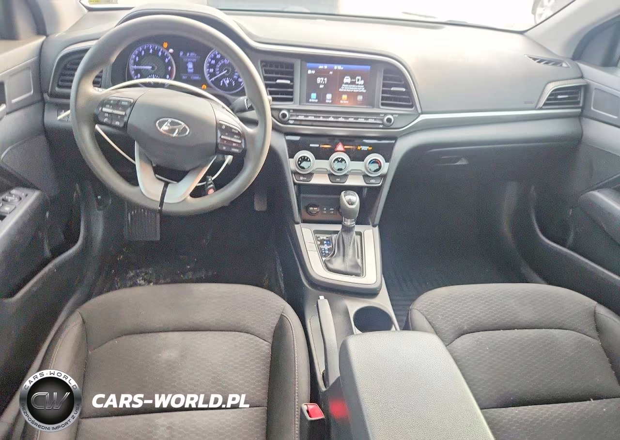 2019 Hyundai Elantra Sel VIN:5NPD84LF1KH419496 - 8