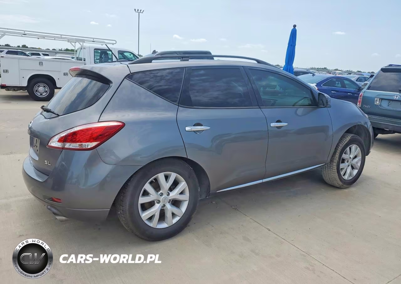 2014 Nissan Murano Sl VIN:JN8AZ1MU3EW411303 - 3