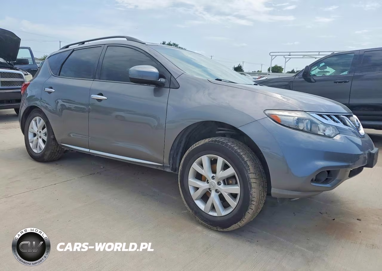 2014 Nissan Murano Sl VIN:JN8AZ1MU3EW411303 - 4