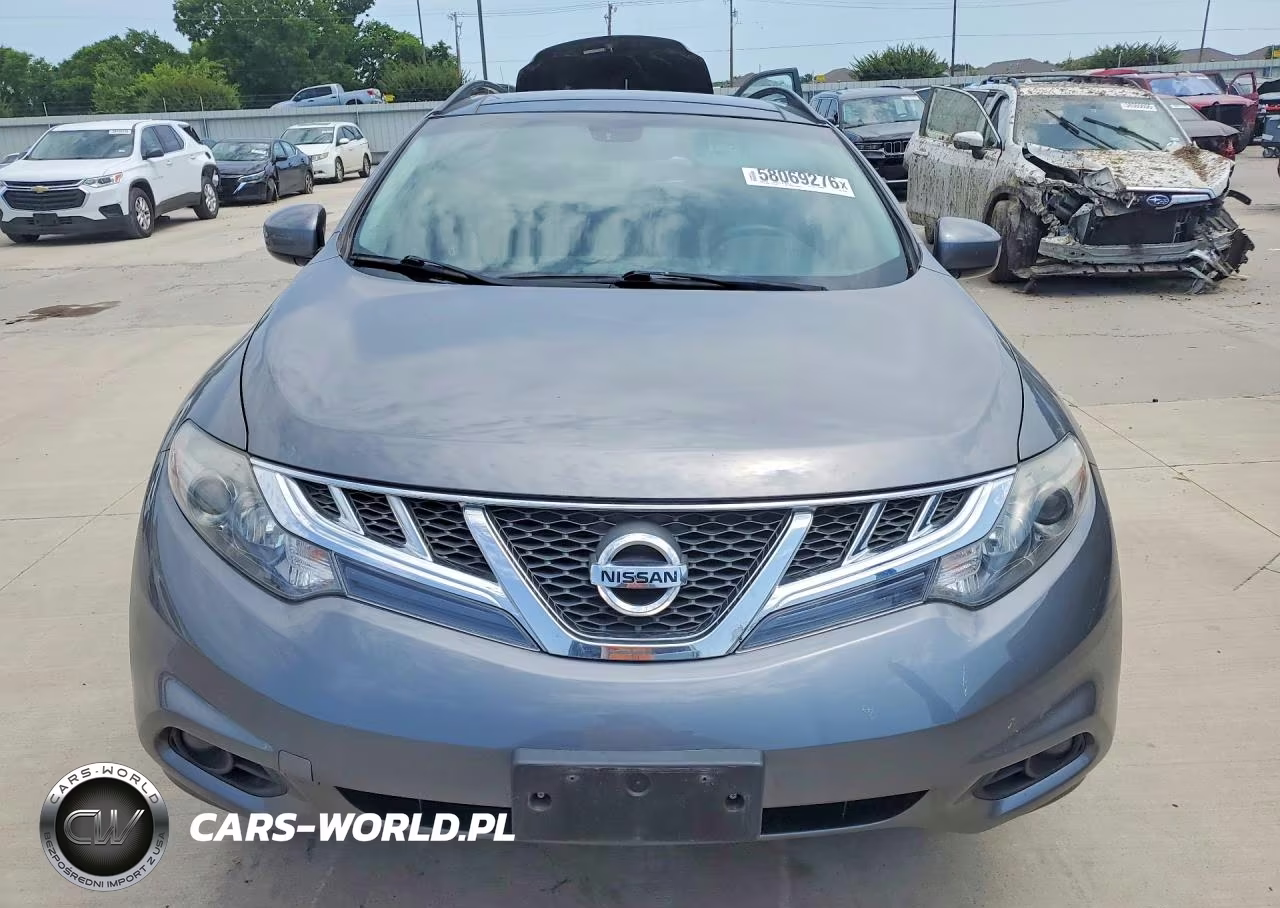 2014 Nissan Murano Sl VIN:JN8AZ1MU3EW411303 - 5