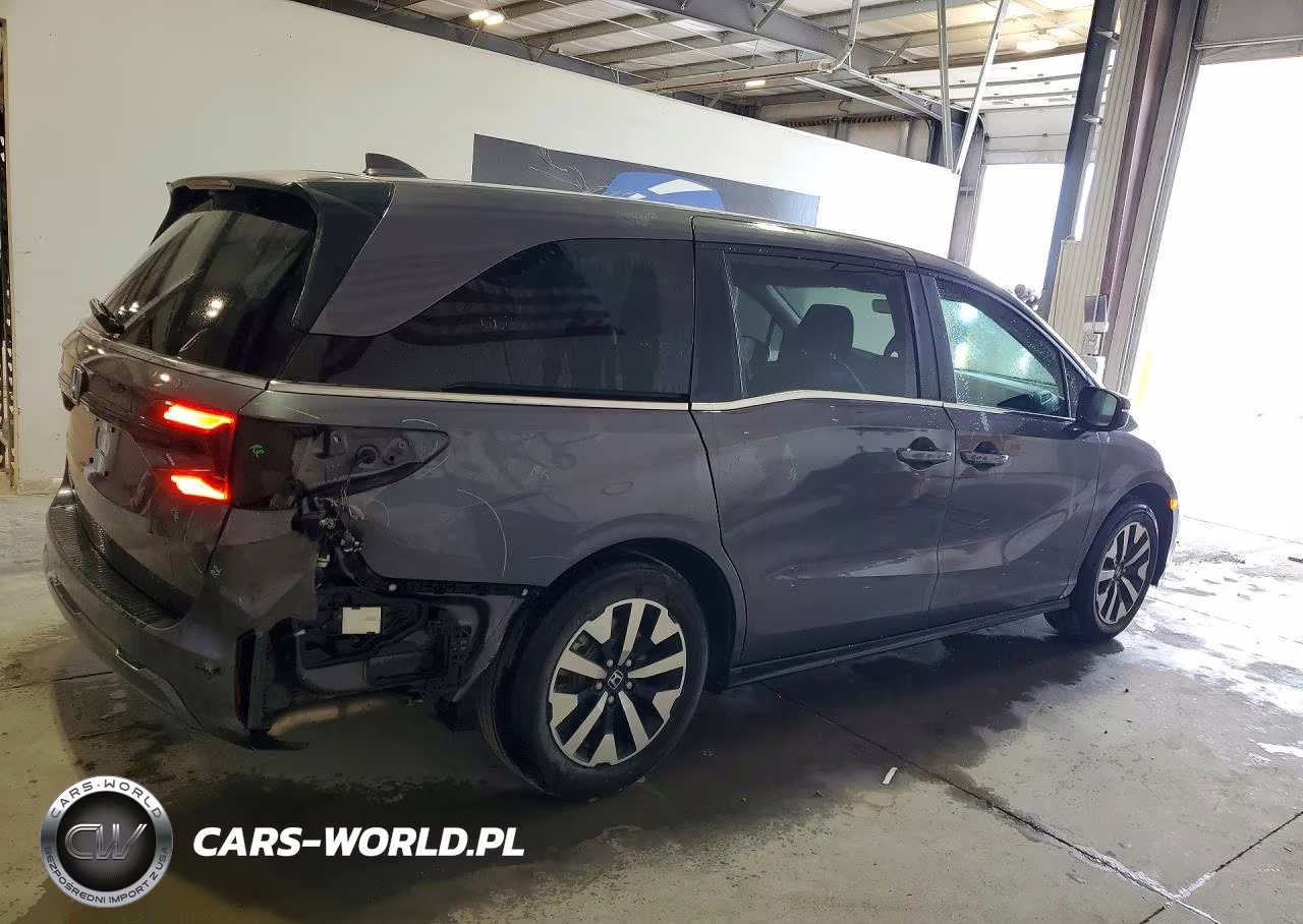 2025 Honda Odyssey Exl VIN:5FNRL6H65SB074058 - 3
