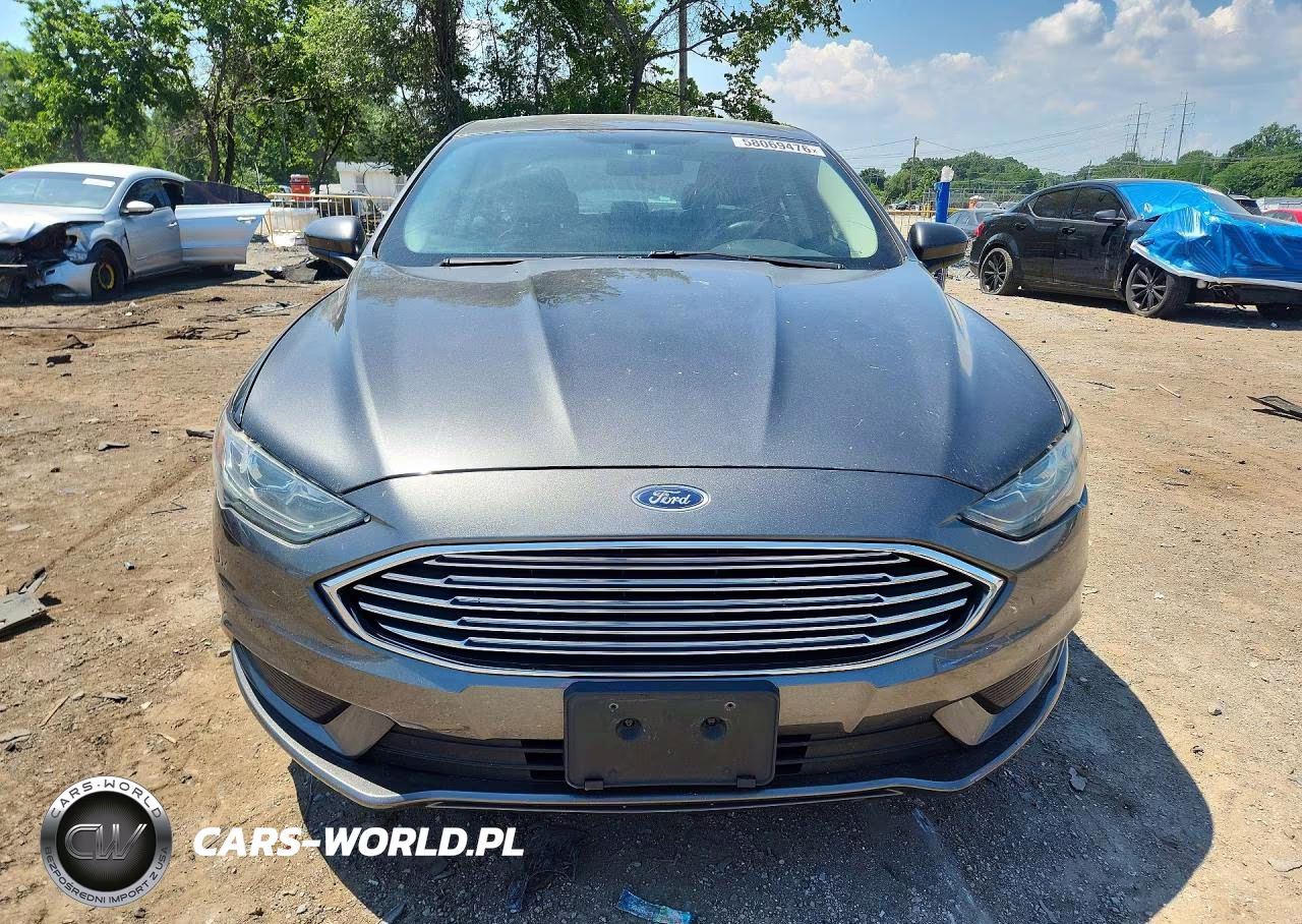 2017 Ford Fusion Se VIN:3FA6P0HD4HR189301 - 5