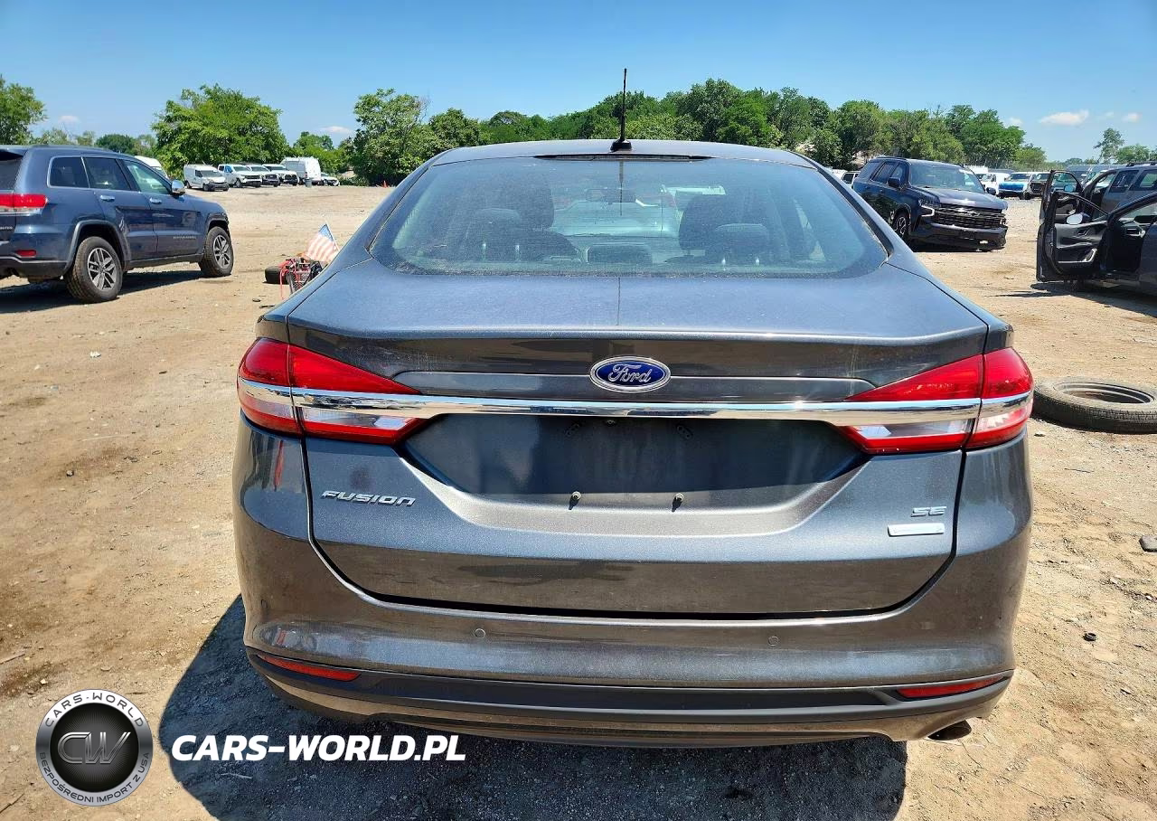 2017 Ford Fusion Se VIN:3FA6P0HD4HR189301 - 6