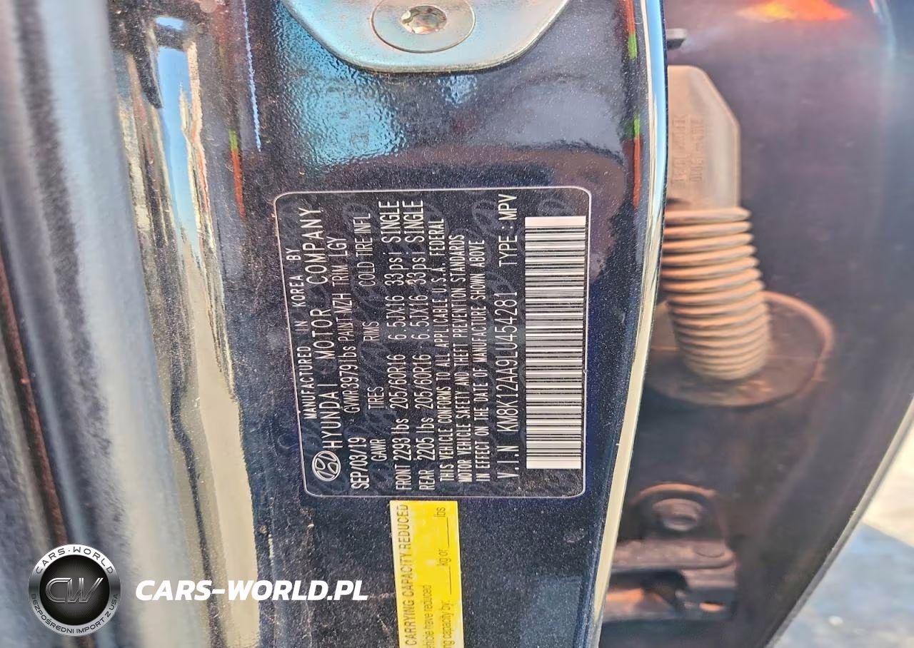 2020 Hyundai Kona Se VIN:KM8K12AA9LU454281 - 13