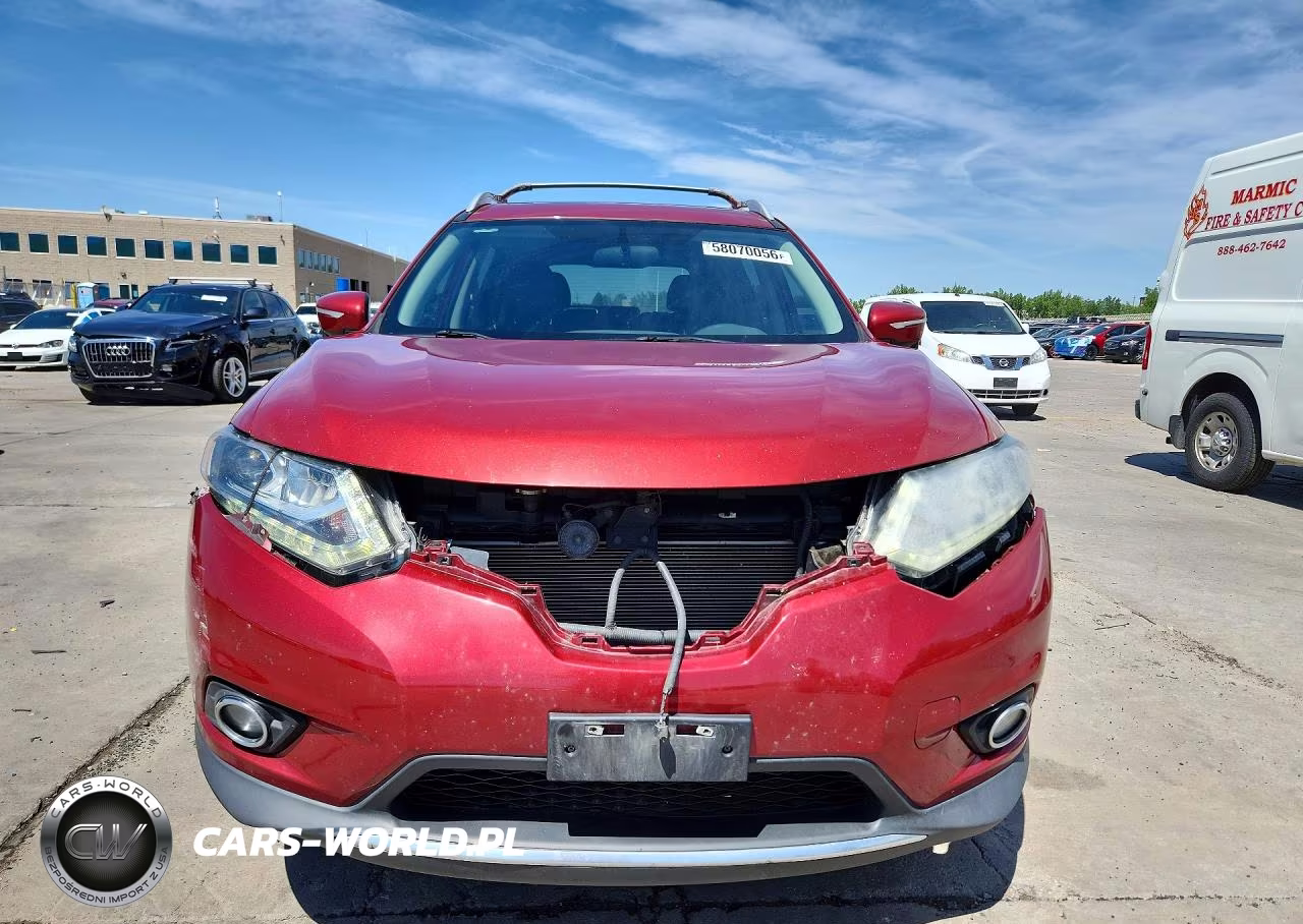 2015 Nissan Rogue Sl VIN:5N1AT2MV3FC839091 - 5