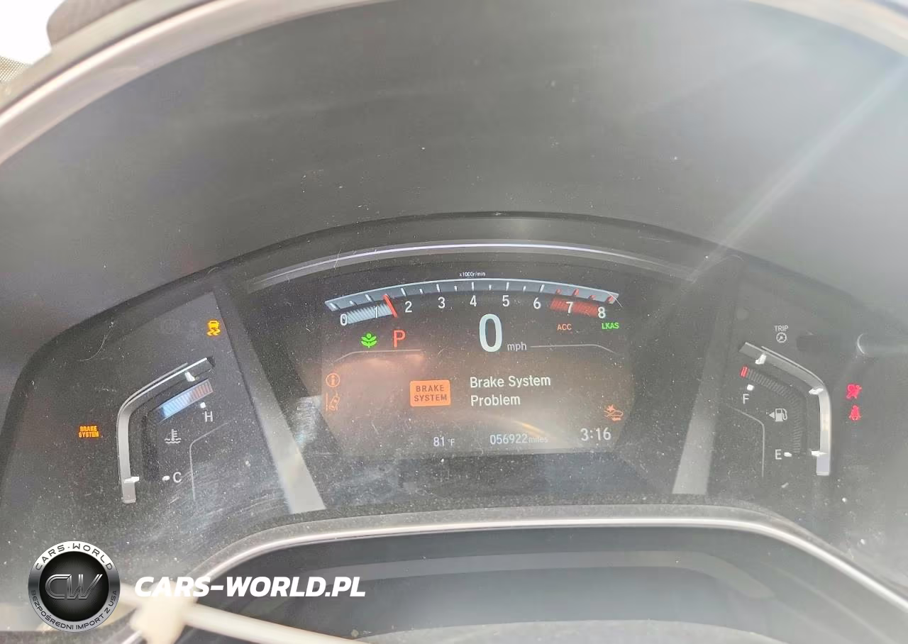 2019 Honda Cr-V Exl VIN:5J6RW2H88KL009522 - 9