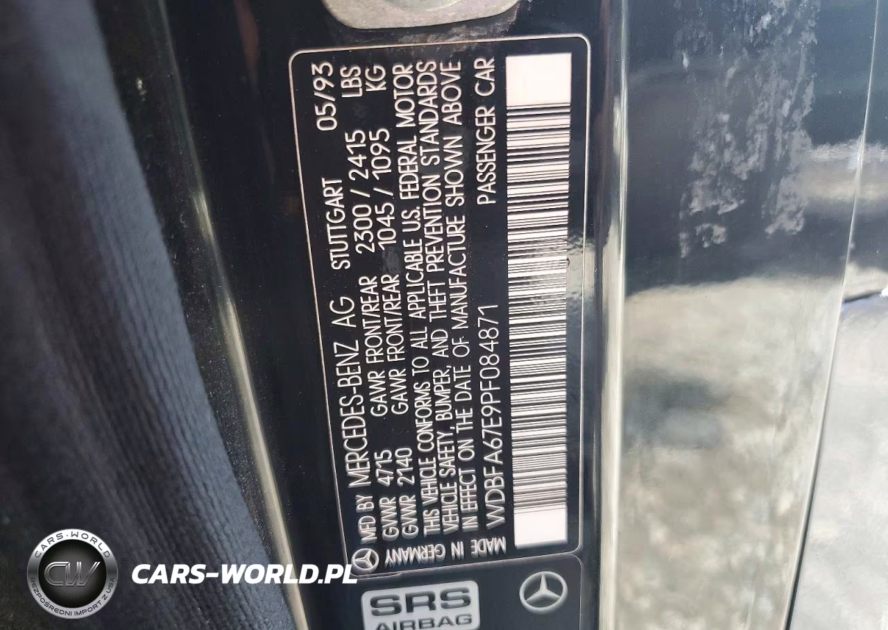 1993 Mercedes-Benz 500 Sl VIN:WDBFA67E9PF084871 - 12