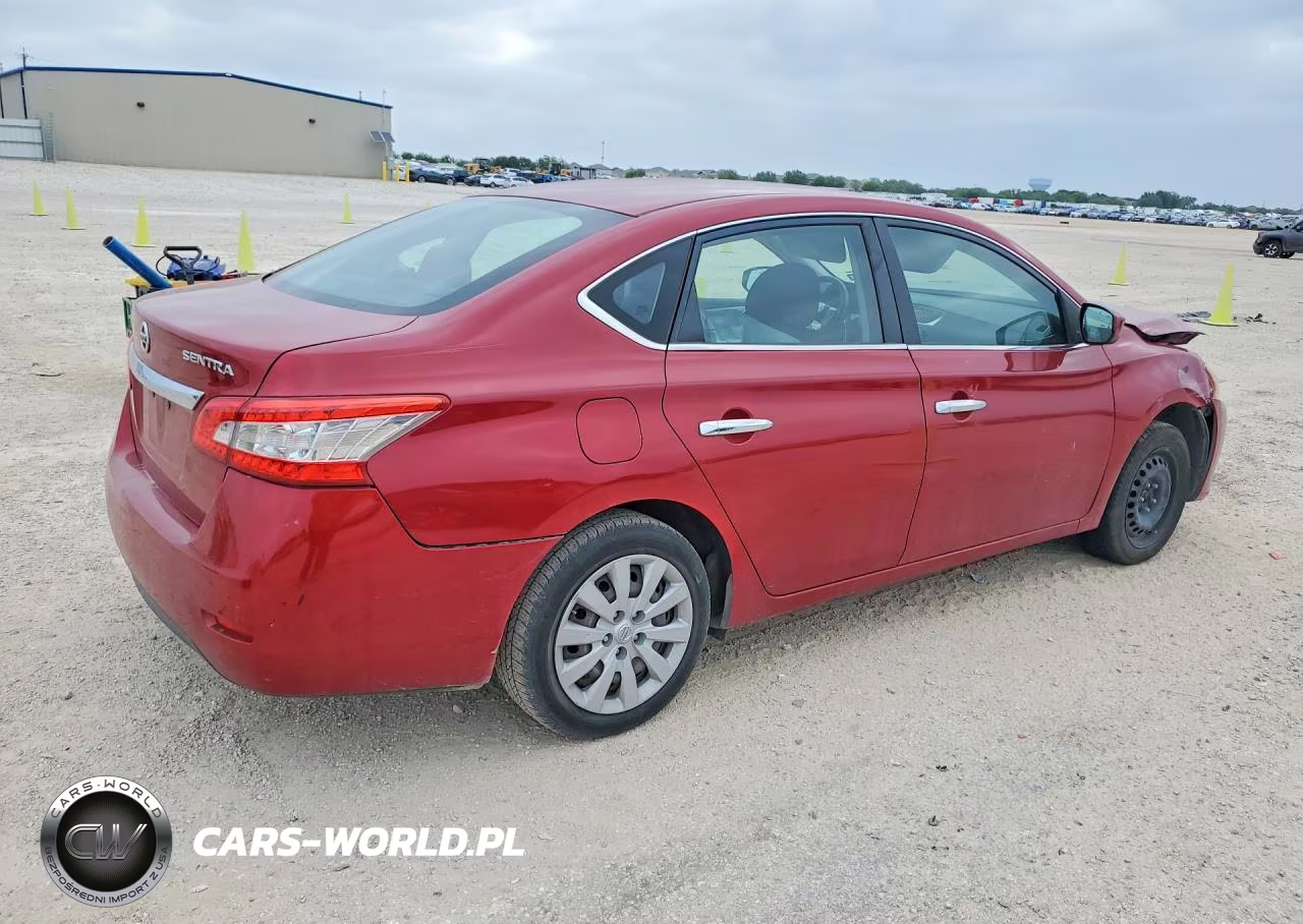 2014 Nissan Sentra Sv VIN:3N1AB7AP3EL623922 - 3