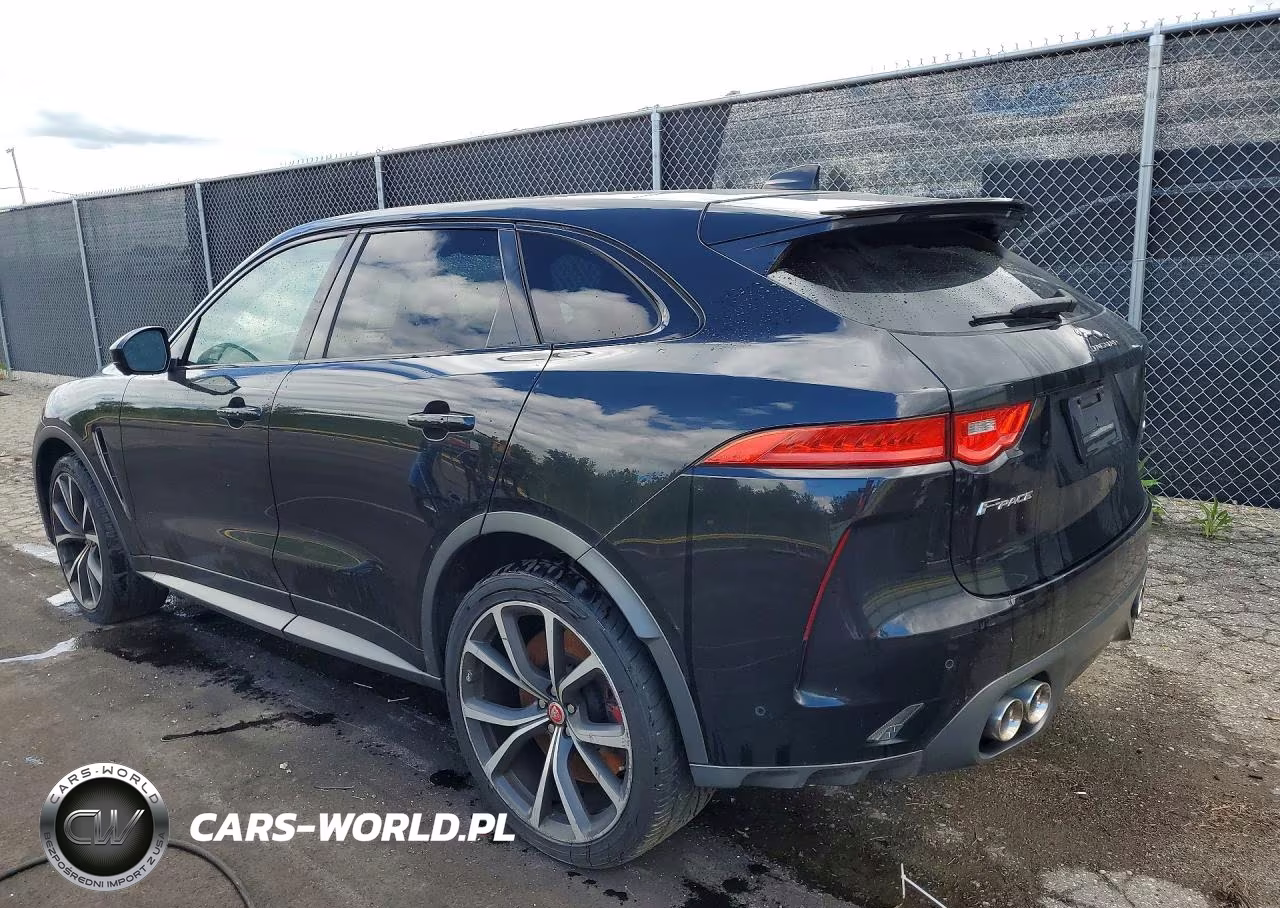 2020 Jaguar F-Pace Svr P550 Awd Automatic VIN:SADCZ2EEXLA617377 - 2