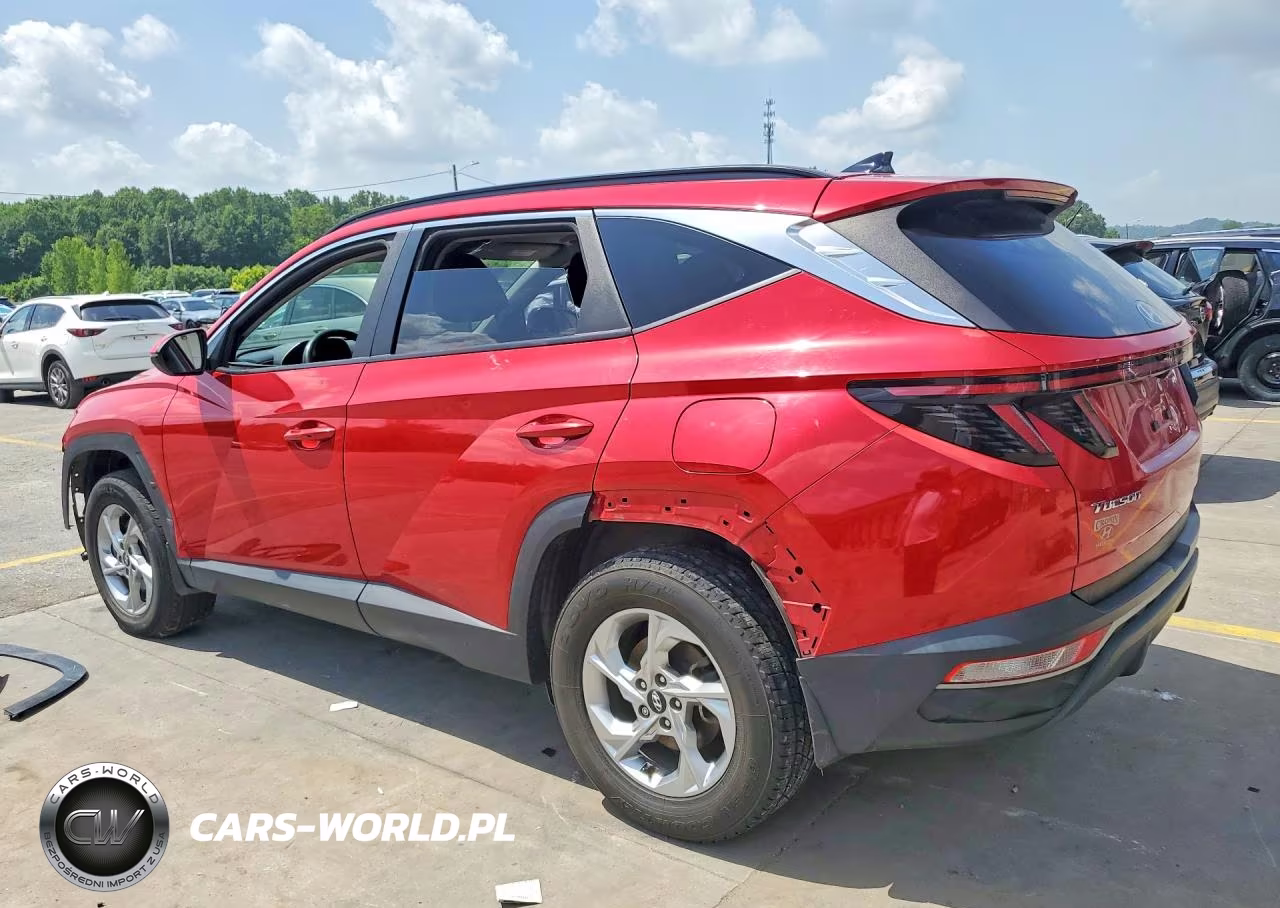2022 Hyundai Tucson Sel VIN:5NMJBCAE3NH124314 - 2