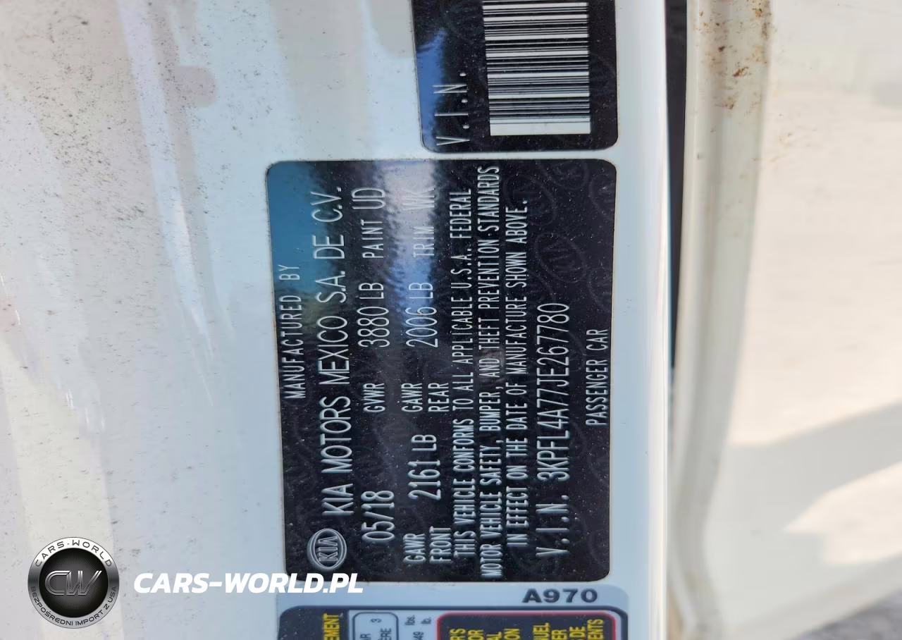 2018 Kia Forte S VIN:3KPFL4A77JE267780 - 13