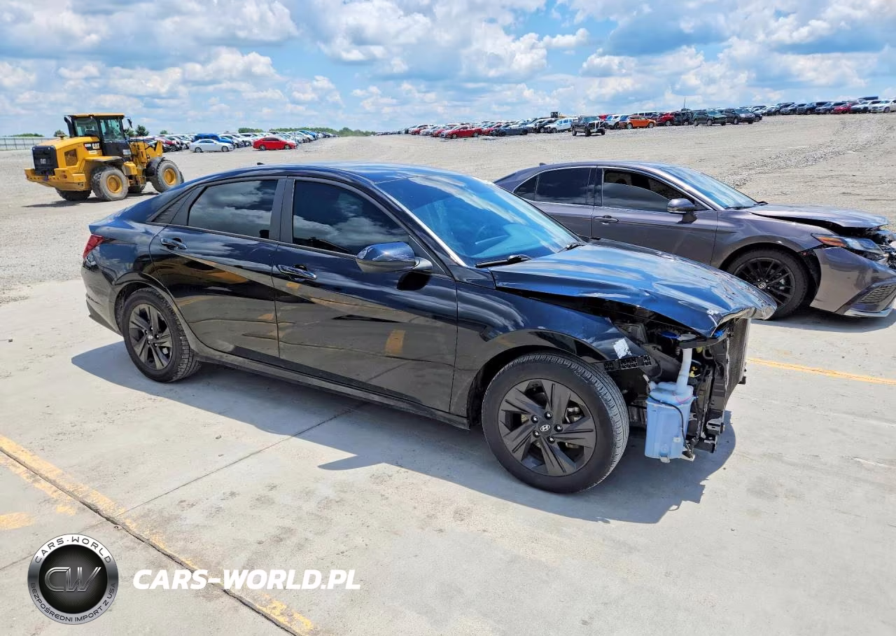 2021 Hyundai Elantra Sel VIN:KMHLM4AG0MU074517 - 4