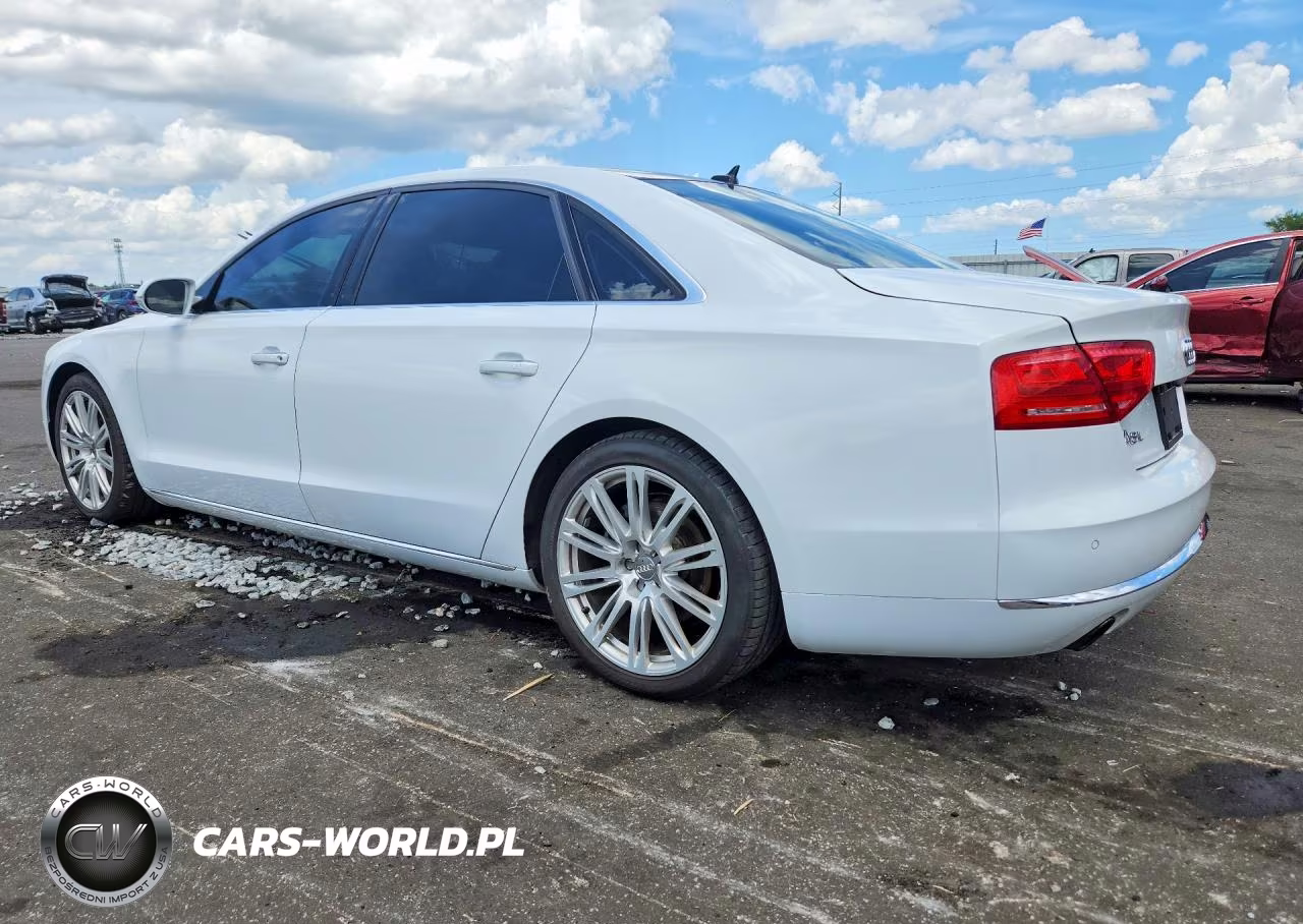 2014 Audi A8 L 3.0T VIN:WAURGAFD0EN004589 - 2