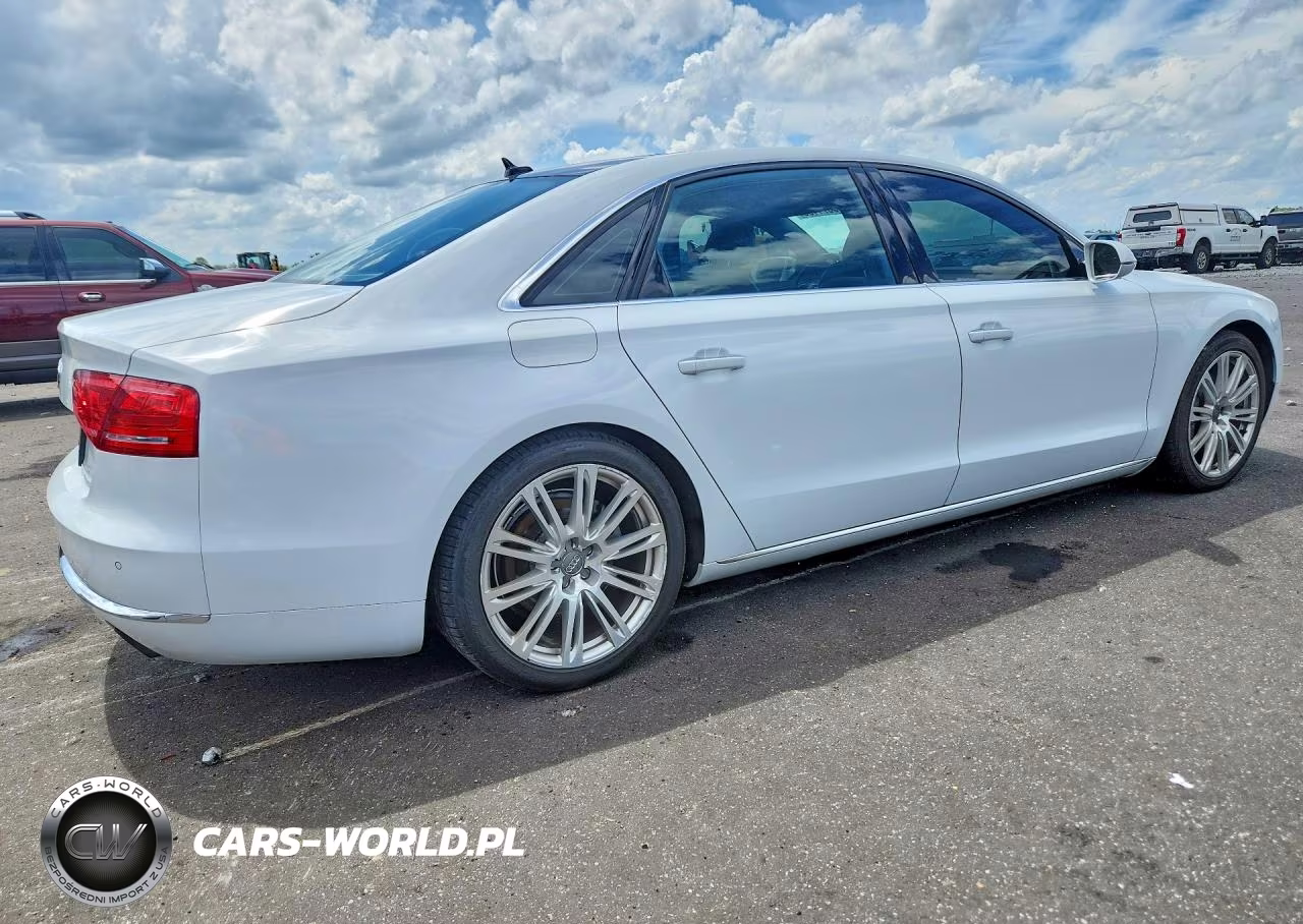 2014 Audi A8 L 3.0T VIN:WAURGAFD0EN004589 - 3