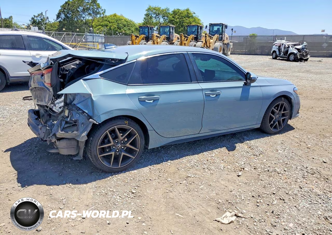 2022 Honda Civic Sport Touring VIN:19XFL1H88NE003180 - 3