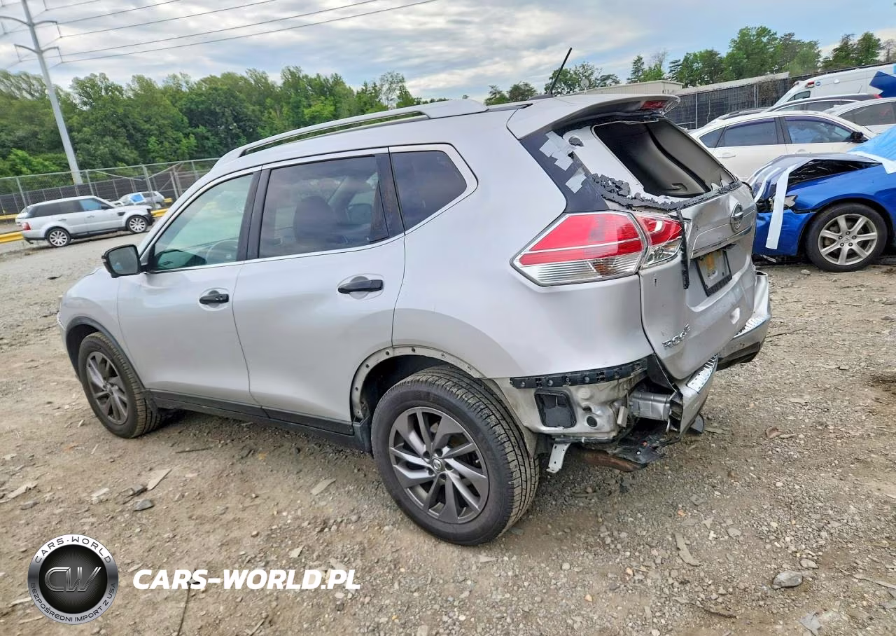 2016 Nissan Rogue Sl VIN:JN8AT2MV1GW142916 - 2