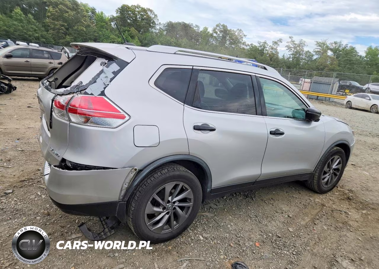 2016 Nissan Rogue Sl VIN:JN8AT2MV1GW142916 - 3
