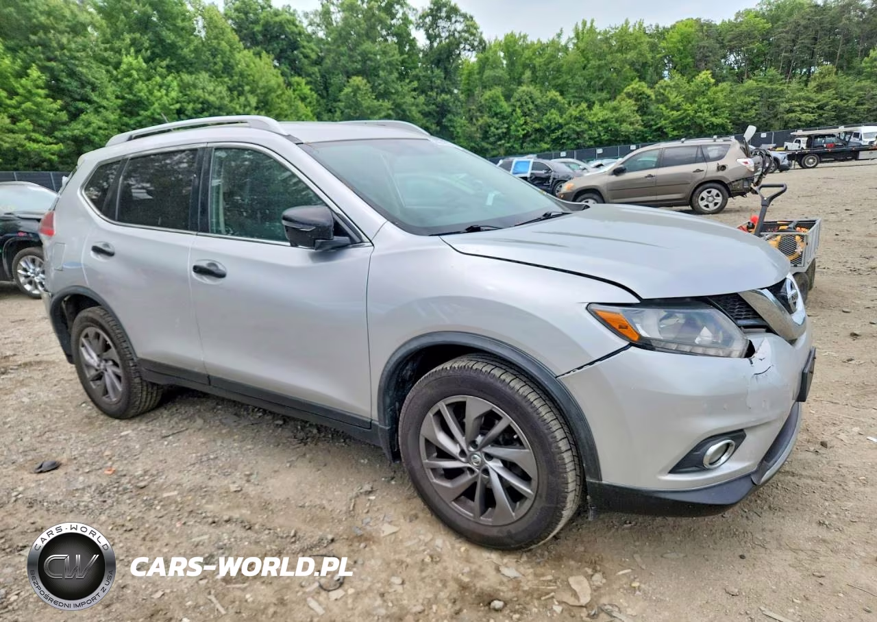 2016 Nissan Rogue Sl VIN:JN8AT2MV1GW142916 - 4