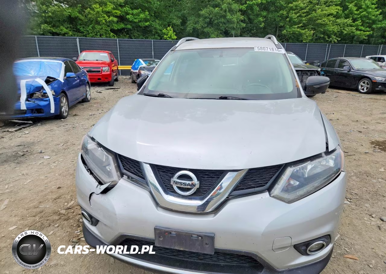 2016 Nissan Rogue Sl VIN:JN8AT2MV1GW142916 - 5