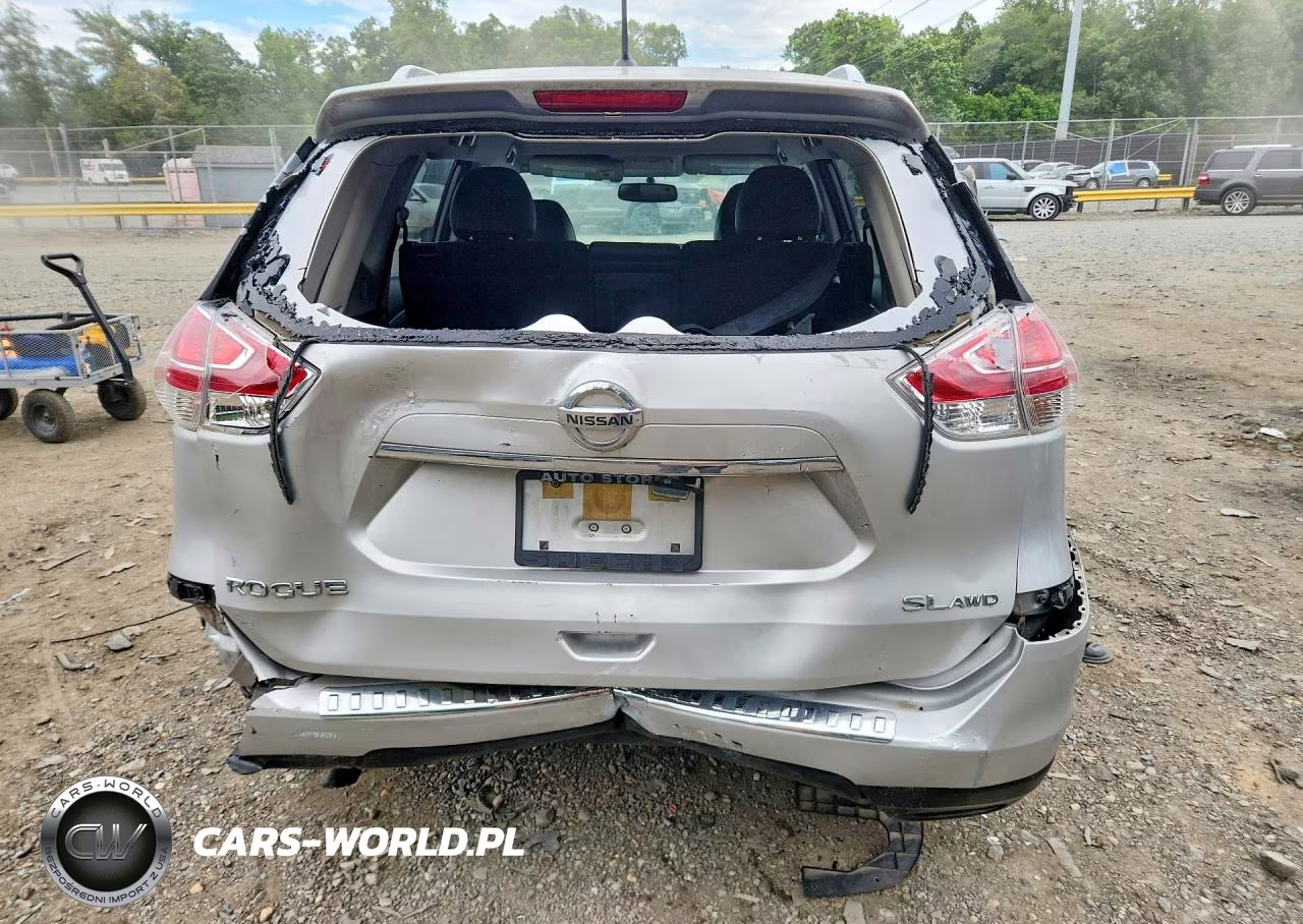 2016 Nissan Rogue Sl VIN:JN8AT2MV1GW142916 - 6